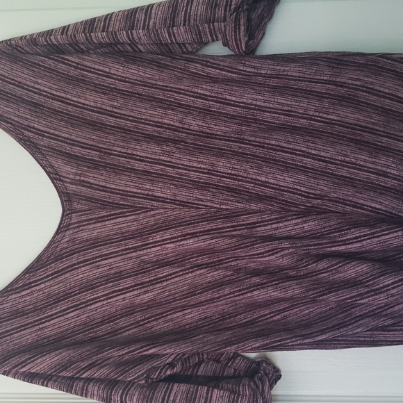 Relaxed fit purple top - Picture 2 of 2